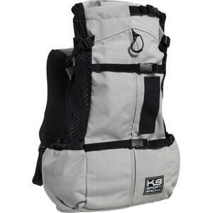 K9 Air 2 Dog Backpack Carrier L Size Light Grey 20–23in Torso Pet Travel Pack